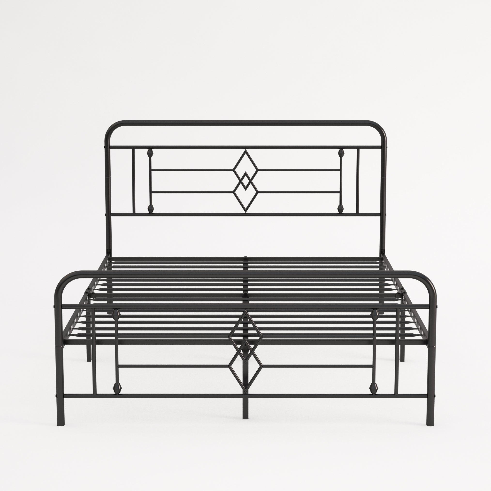 Cama Queen con Marco Metálico | Estructura Robusta